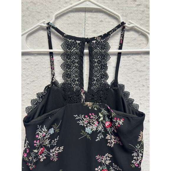 Rare Editions Women Mini Tank Dress Black Emo Whimsygoth Festival 14 Vintage - Picture 8 of 11